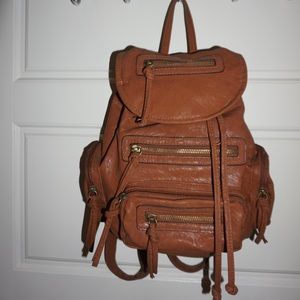 GAL leather backpack purse.